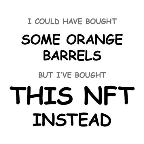 Some Orange Barrels
