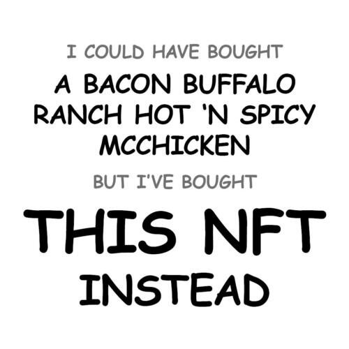 A Bacon Buffalo Ranch Hot ‘n Spicy McChicken