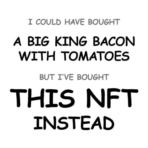 A Big King Bacon with Tomatoes