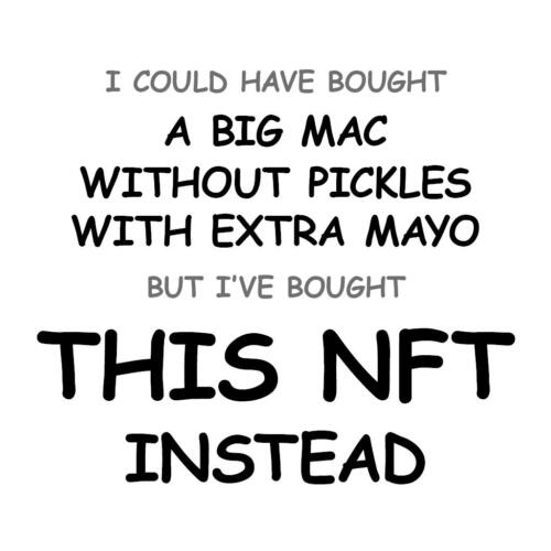 A Big Mac without Pickles with Extra Mayo