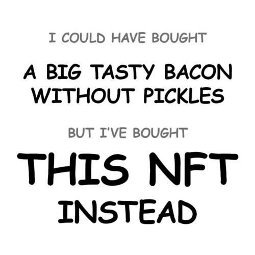 A Big Tasty Bacon without Pickles