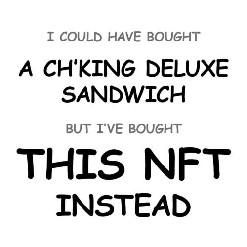 A Ch’King Deluxe Sandwich