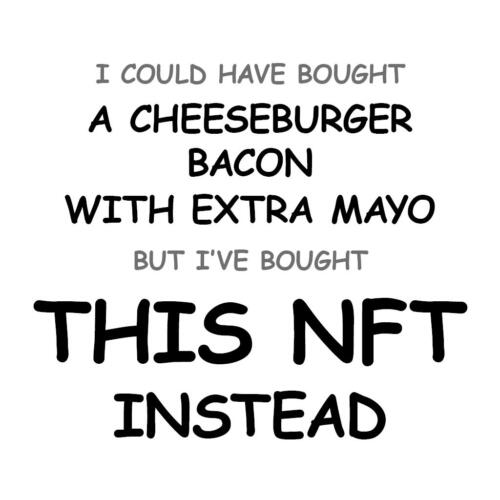 A Cheeseburger Bacon with Extra Mayo