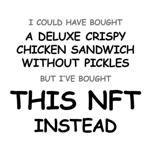 A Deluxe Crispy Chicken Sandwich without Pickles