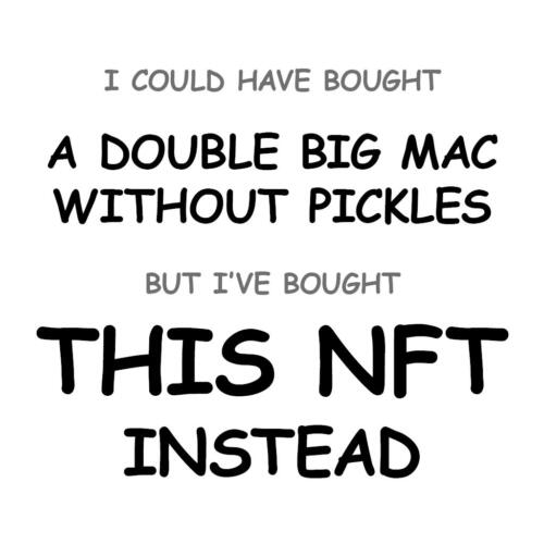 A Double Big Mac without Pickles