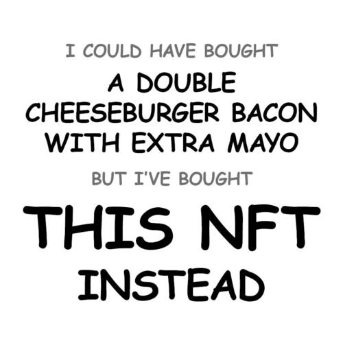 A Double Cheeseburger Bacon with Extra Mayo