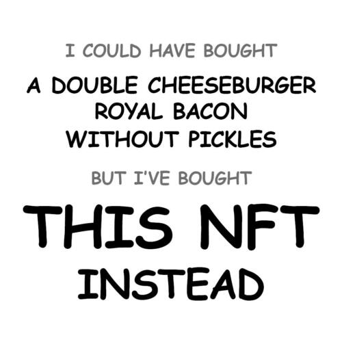 A Double Cheeseburger Royal Bacon without Pickles