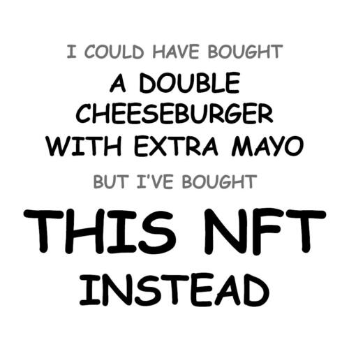 A Double Cheeseburger with Extra Mayo