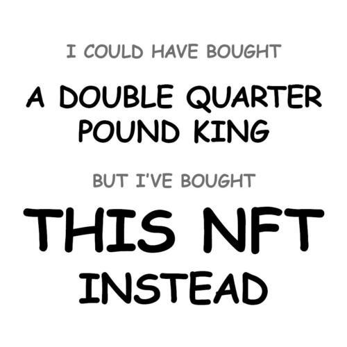 A Double Quarter Pound King