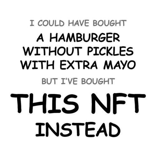 A Hamburger without Pickles with Extra Mayo