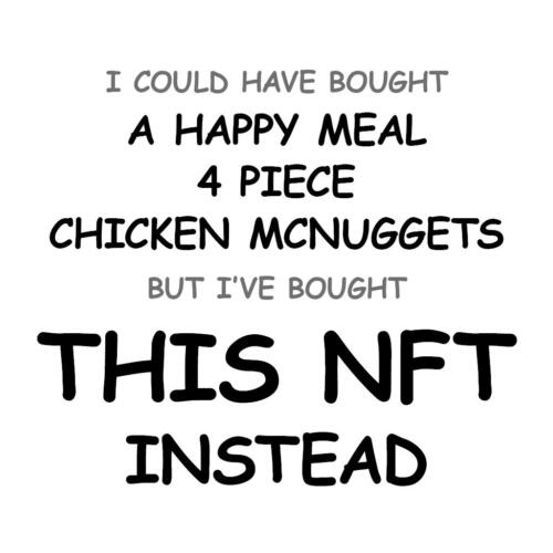 A Happy Meal 4 Piece Chicken McNuggets