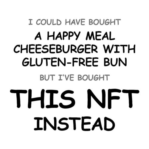 A Happy Meal Cheeseburger with Gluten-Free Bun
