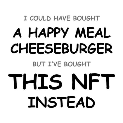 A Happy Meal Cheeseburger