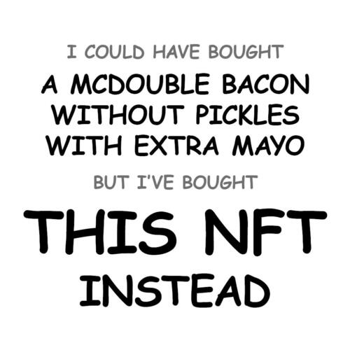 A McDouble Bacon without Pickles with Extra Mayo