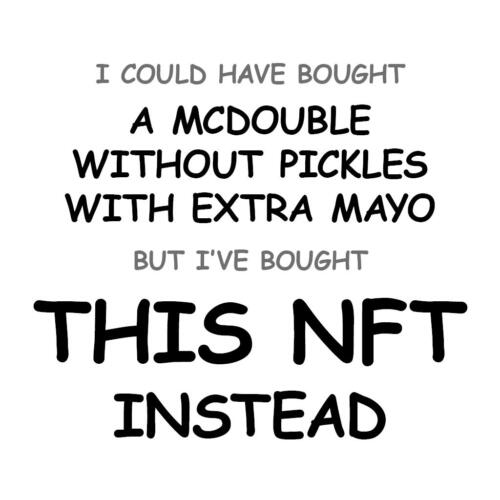 A McDouble without Pickles with Extra Mayo