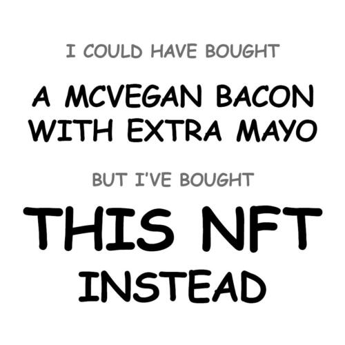 A McVegan Bacon with Extra Mayo