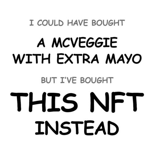 A McVeggie with Extra Mayo