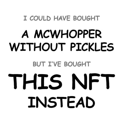 A McWhopper without Pickles