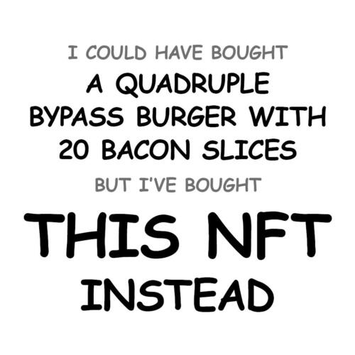 A Quadruple Bypass Burger with 20 Bacon Slices