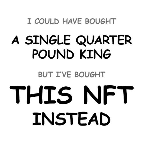 A Single Quarter Pound King