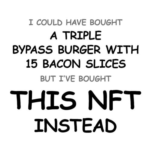 A Triple Bypass Burger with 15 Bacon Slices