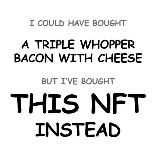 A Triple Whopper Bacon with Cheese