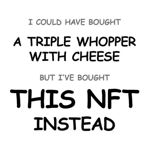 A Triple Whopper with Cheese
