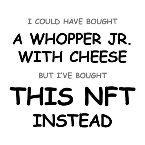 A Whopper Jr. with Cheese