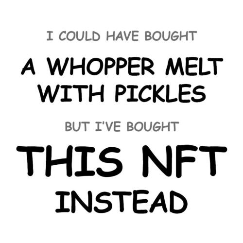 A Whopper Melt with Pickles