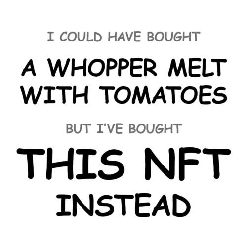 A Whopper Melt with Tomatoes