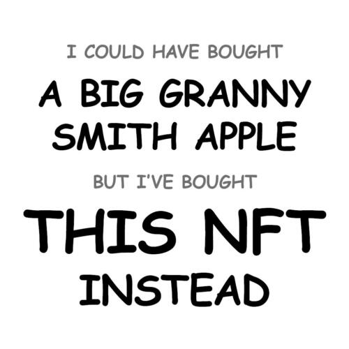 A Big Granny Smith Apple