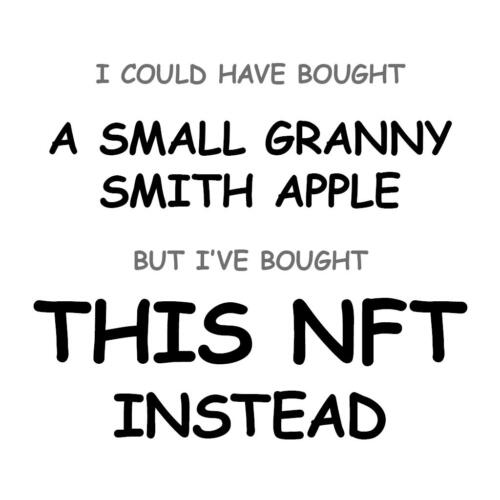 A Small Granny Smith Apple