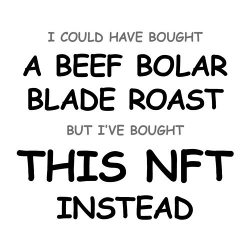 A Beef Bolar Blade Roast