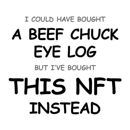 A Beef Chuck Eye Log