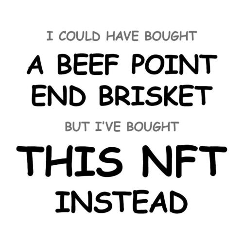 A Beef Point End Brisket