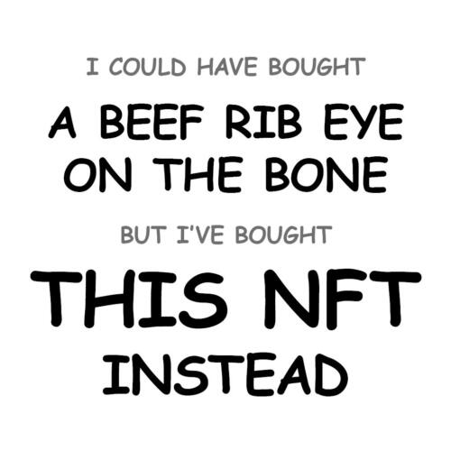 A Beef Rib Eye on The Bone