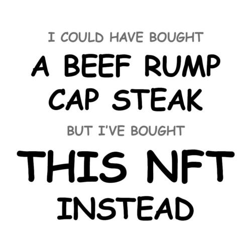 A Beef Rump Cap Steak