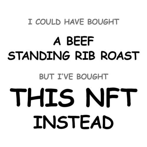 A Beef Standing Rib Roast