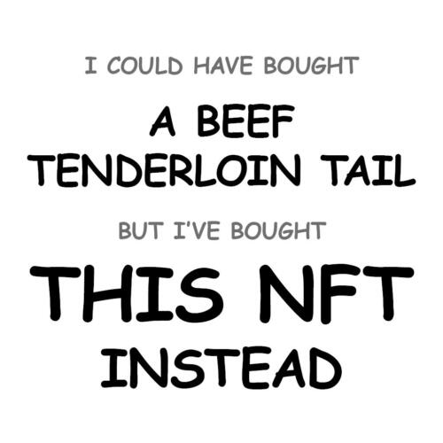 A Beef Tenderloin Tail