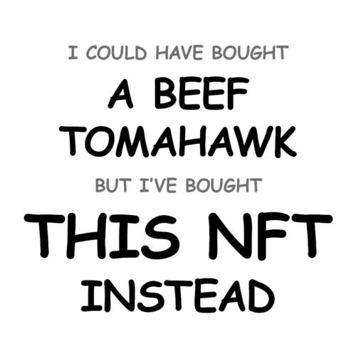 A Beef Tomahawk