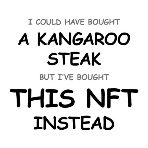 A Kangaroo Steak