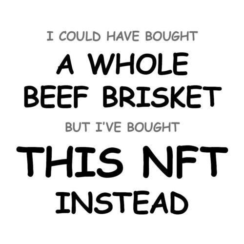 A Whole Beef Brisket