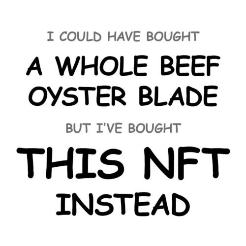 A Whole Beef Oyster Blade