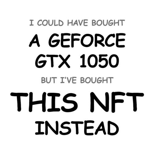 A GeForce GTX 1050