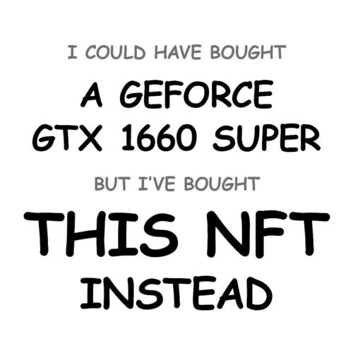 A GeForce GTX 1660 SUPER