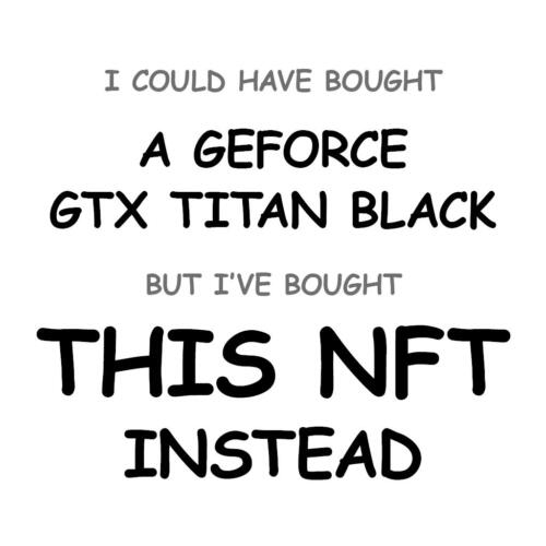 A GeForce GTX Titan Black