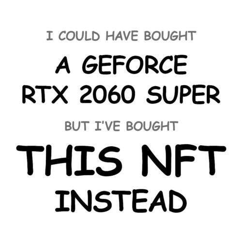 A GeForce RTX 2060 SUPER