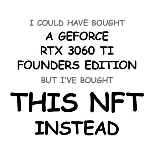 A GeForce RTX 3060 Ti Founders Edition