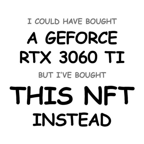 A GeForce RTX 3060 Ti