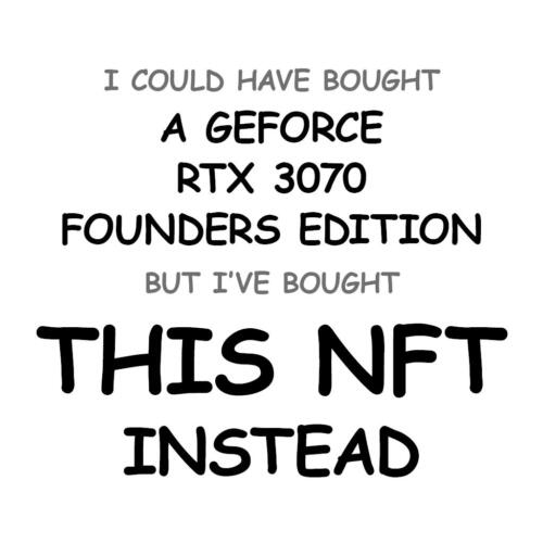 A GeForce RTX 3070 Founders Edition